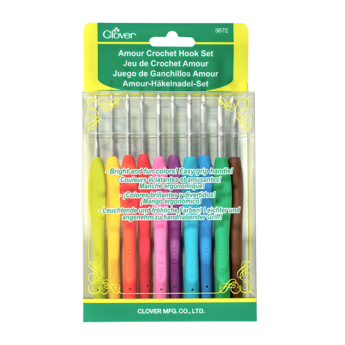 Clover Amour Crochet Hook Set